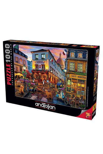 Anatolian Puzzle 1000 قطعة مقهى مونتمارتر 1177