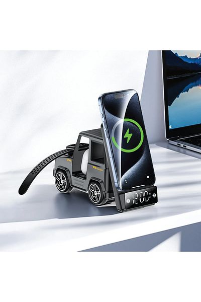 Green Lion G-Wag 6 In 1 Wireless Charger - Gray