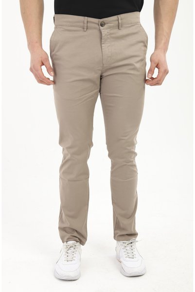 TOM FREE STORE Men's Relaxed Fit Lycra Flexible Satin Trousers