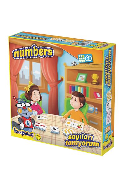 Kırkpabuç Puzzle 7315 Model Kırkpabuç I Know Numbers