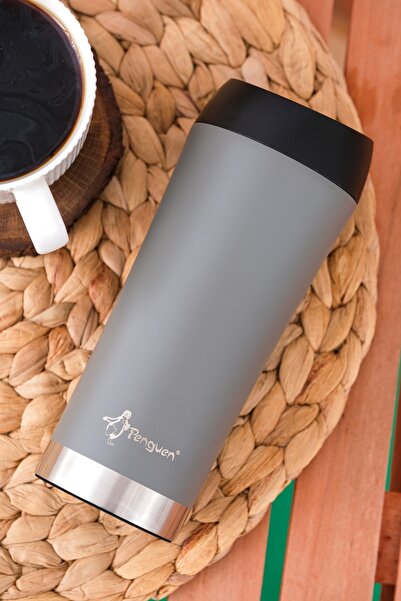 Penguen Mug Thermos - 400 ml | Leak-Proof, Double-Lined, Vacuum Insulated, Stainless Steel