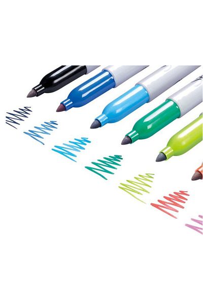 Sharpie Permanent Marker Pen Fine/Uf Mixed 24 Color Set2180834
