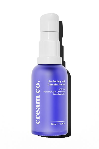Cream Co. 30ml Aha Complex Serum, enthält Glykolsäure und Milchsäure. Sanftes Aha-Serum, verbessert die Haut