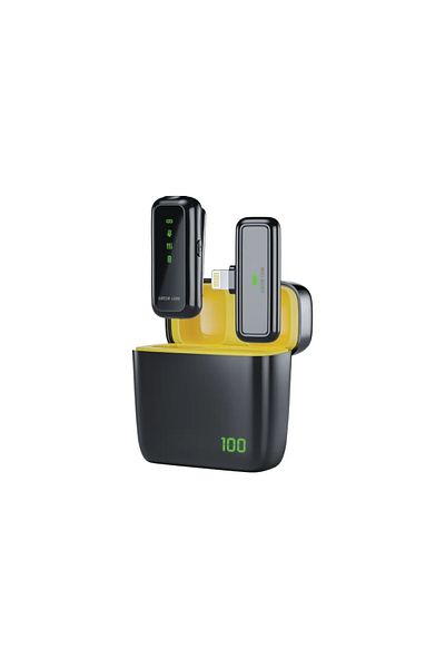 Green Lion 65X Microphone For Lightning - Black