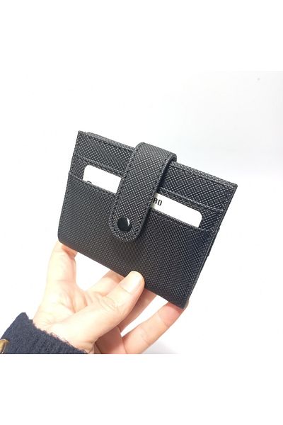 Just Polo Textured Fabric 12 Card Card Compartment Card Holder Wallet