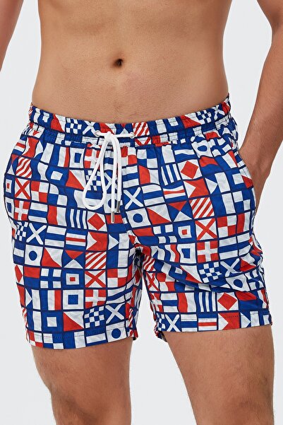 redowl Σορτς με μοτίβο Gemotrik