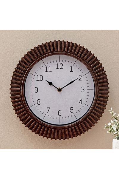Home Box Saratoga Wall Clock - 30.5x4.5 cm