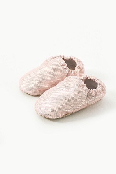 yummy kids Non-Slip Sole Glitter Look Booties