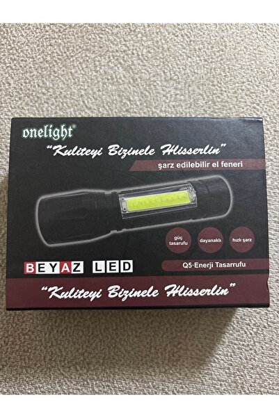 ONELİGHT ŞARJ EDİLEBİLİR EL FENERİ