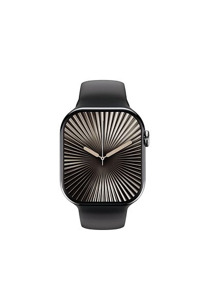 Green Lion Ultimate 10 46Mm Smart Watch - Black