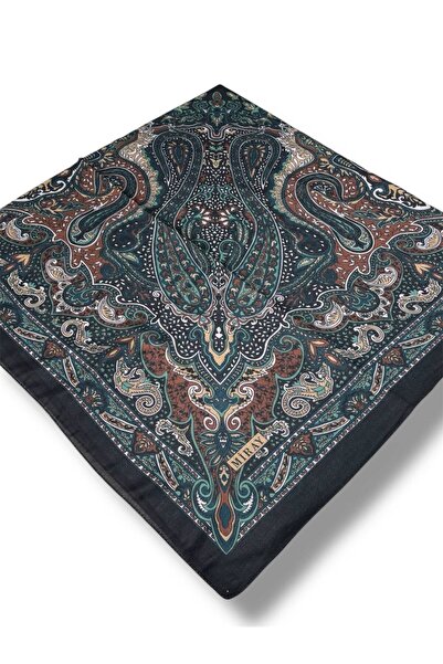 MİRAY وشاح ناعم للحجاب بنمط عرقي كبير مقاس 120 سم من ميراي