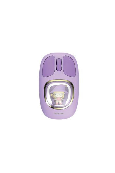 Green Lion Moosh Wireless Mouse - Purple