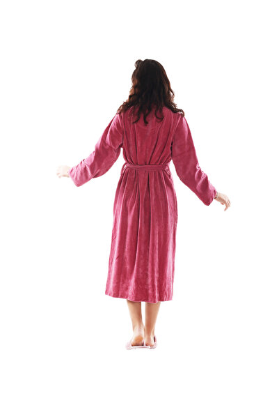 ASN concept Niki Velvet Dried Rose Dressing Gown (with Large Size Option)