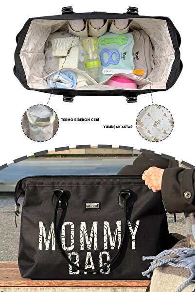 Stylo X Pro Mommy Bag Black Mother Baby Care Women's Bag