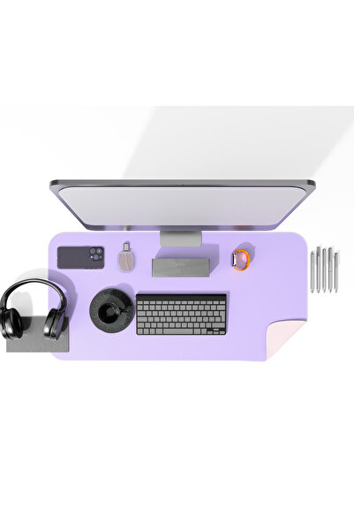 HELİXSUN Deri Mousepad Oyuncu Matı Laptop ve Bilgisayar Uyumlu Geniş Gaming M...