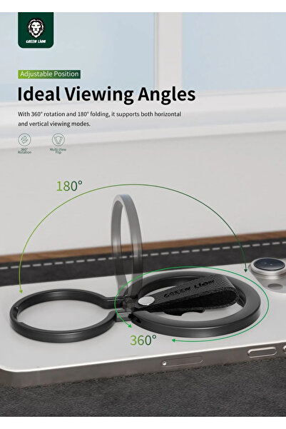 Green Lion حامل قبضة مغناطيسية - تيتانيوم