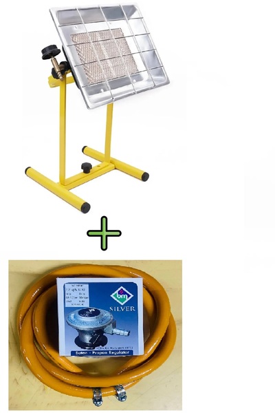 Camp Reyon Tüplü Soba Portatif Aayaklı Çok Amaçlı Komple Set Dendantörlü Hortumlu Set