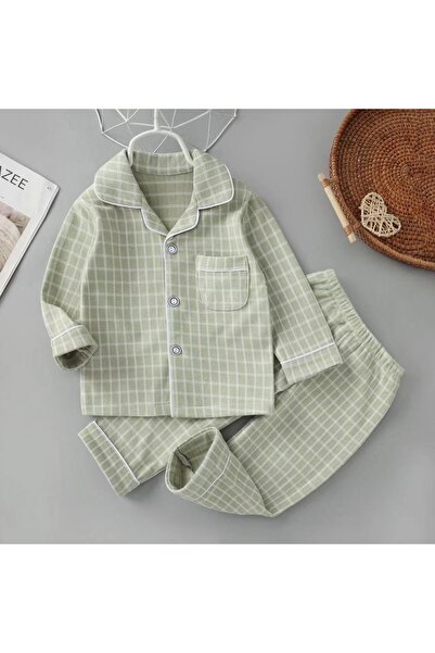 selvi wear First Quality 100% Cotton Children's Pajamas Set - Soft and Comfor...