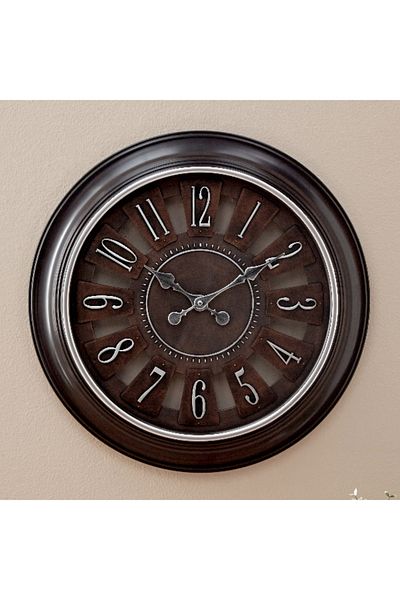 Home Box Saratoga Wall Clock - 46x5.5 cm