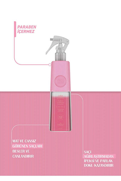 NISHLADY Çift Fazlı Renk Koruyucu Bakım Sprey / Fön Ve Maşadan Açılan Boyalara Karşı Yüksek Koruma