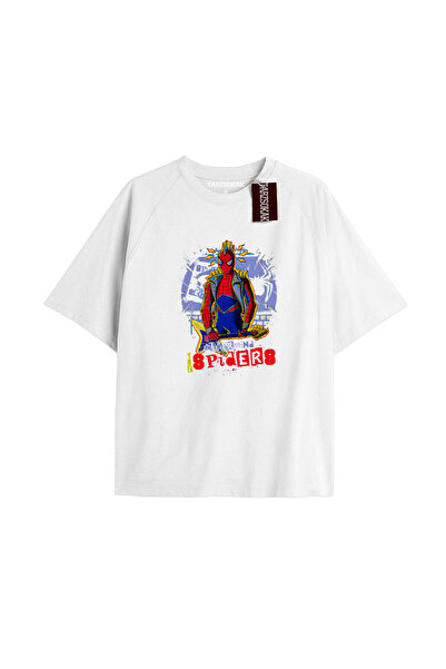TIMESWASTINGIRL Tricou Spider-Man cu imprimeu de ziar Model No Way Home