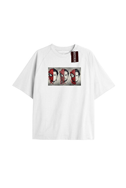 TIMESWASTINGIRL Spider-Man Gazete baskı Model No Way Home Tshirt