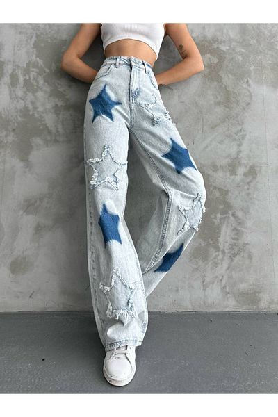 DENİKK TREND Y2K STAR DESIGN ΦΑΡΜΑ ΤΖΙΝ ΠΑΝΤΕΛΟΝΙ