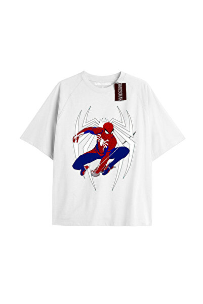 TIMESWASTINGIRL Tricou Spider-Man cu imprimeu de ziar Model No Way Home