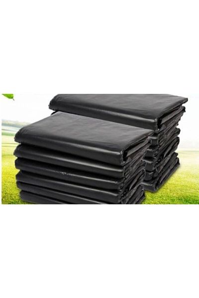 MÇB GROUP AMBALAJ Jumbo Size Thick Black Bag - for Transportation and Shipping, 80x110 cm, 5 kg