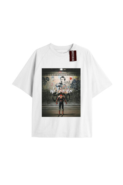 TIMESWASTINGIRL Tricou Spider-Man cu imprimeu de ziar Model No Way Home