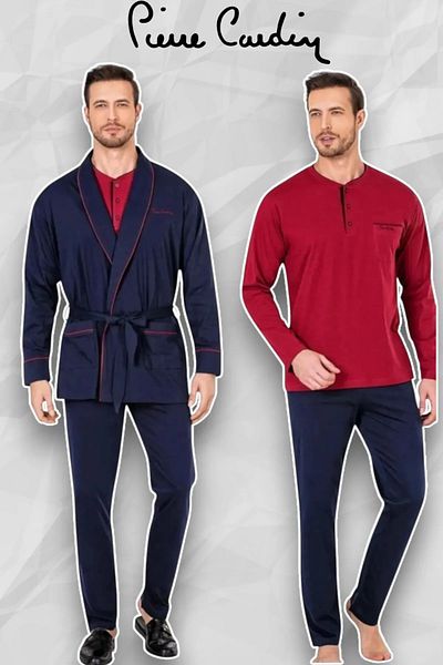 Pierre Cardin 6-Piece Dowry Set - 100% Cotton, Robotic and Pajamas Set, Lingerie Set L1.Pc.004.0A.12.18