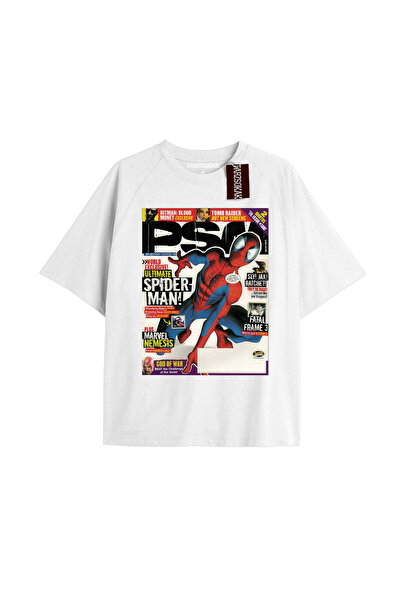 TIMESWASTINGIRL Spider-Man Gazete baskı Model No Way Home Tshirt