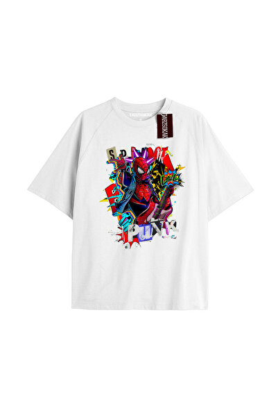 TIMESWASTINGIRL Tricou Spider-Man cu imprimeu de ziar Model No Way Home