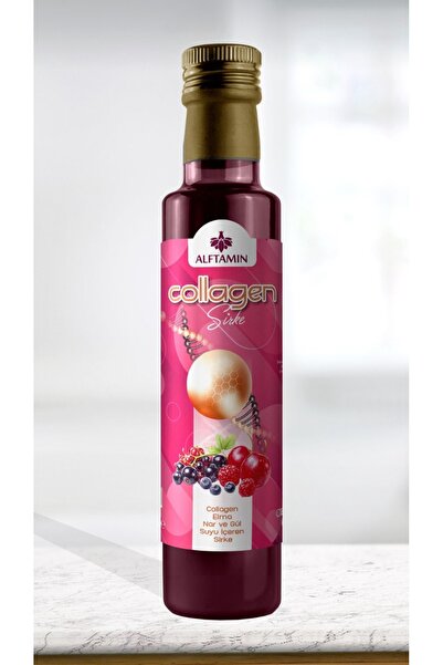 ALFTAMİN Kolajen Sirkesi 500 ml Doğal ve Katkısız