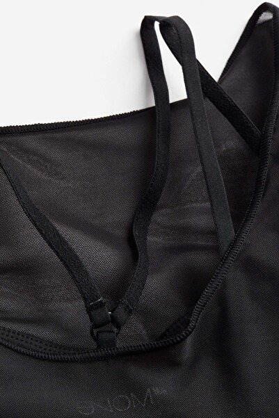 H&M DryMove™ Mesh sports crop top