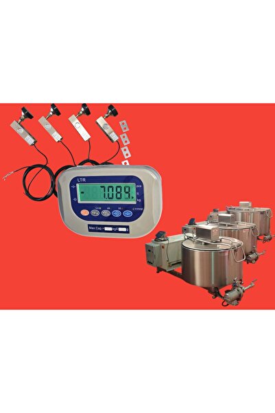 Demirtaş Tartı DEMİRTAŞ Süt Tankı Kantar Sistemi Litre Ölçüm Terazi Baskül Ka...