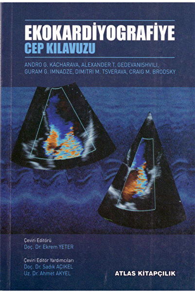 Atlas Kitap Ekokardiyografiye Cep Klavuzu