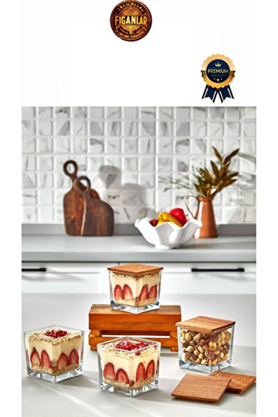 figanlar ambalaj premium  9x9 Battal Boy Cam 6adet  Kare Magnolia Dondurmalık...