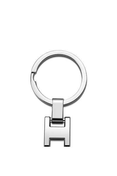 RoseTR Black Metal Keychain Keychain Accessory Compatible with Tesla