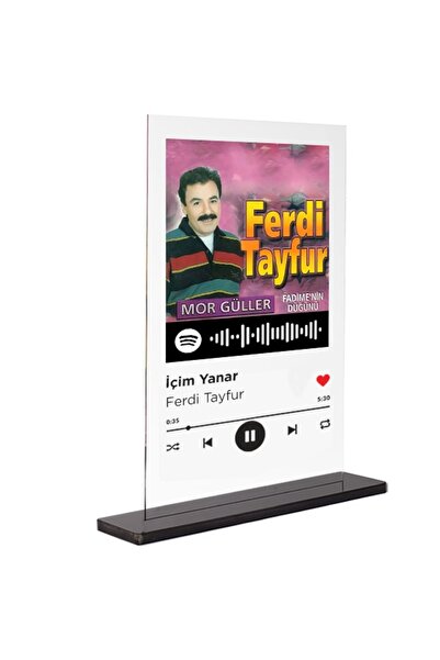 shop Dekorif-Spotify Plak-İçim Yanar/Ferdi Tayfur(15x20)