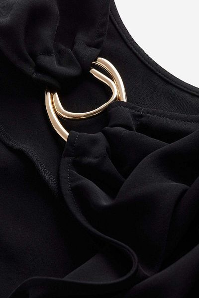 H&M فستان بكتف واحد