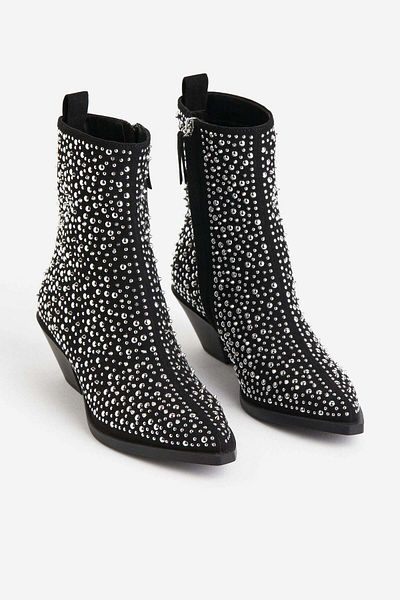 H&M Stud-detail boots