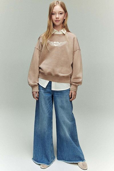 H&M Motif-detail sweatshirt