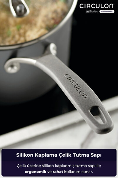 Circulon 8 Piece Cookware Pan Set