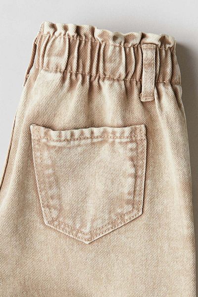 H&M Wide leg paper bag jeans