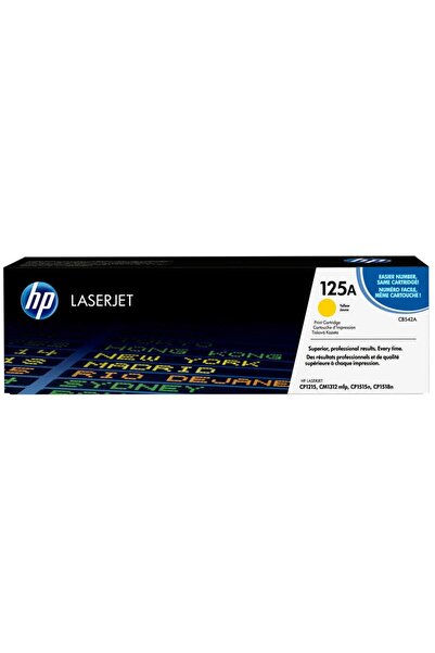 HP Cb542a (125a) Sarı Orjinal Toner Laserjet Pro Mfp M276 - M276n - M276nw