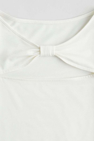 H&M Cut-out Jersey Top