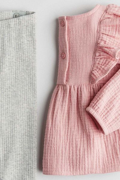 H&M 2-piece blouse and leggings set