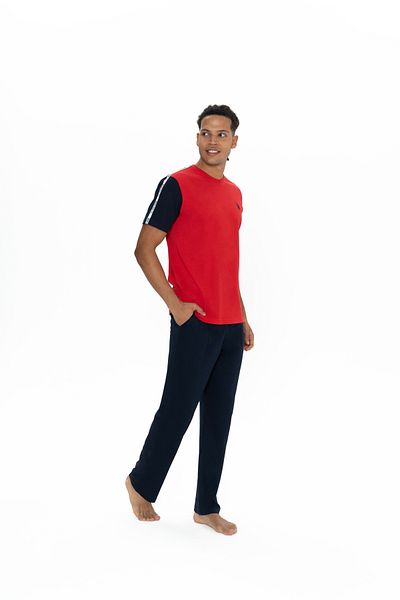 U.S. Polo Assn. Men'S, Licensed, Uspa, 100% Cotton, (Red), Pajama Sets