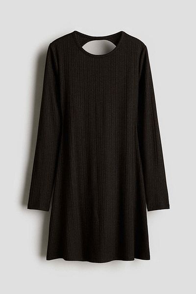 H&M Cut-out back jersey dress